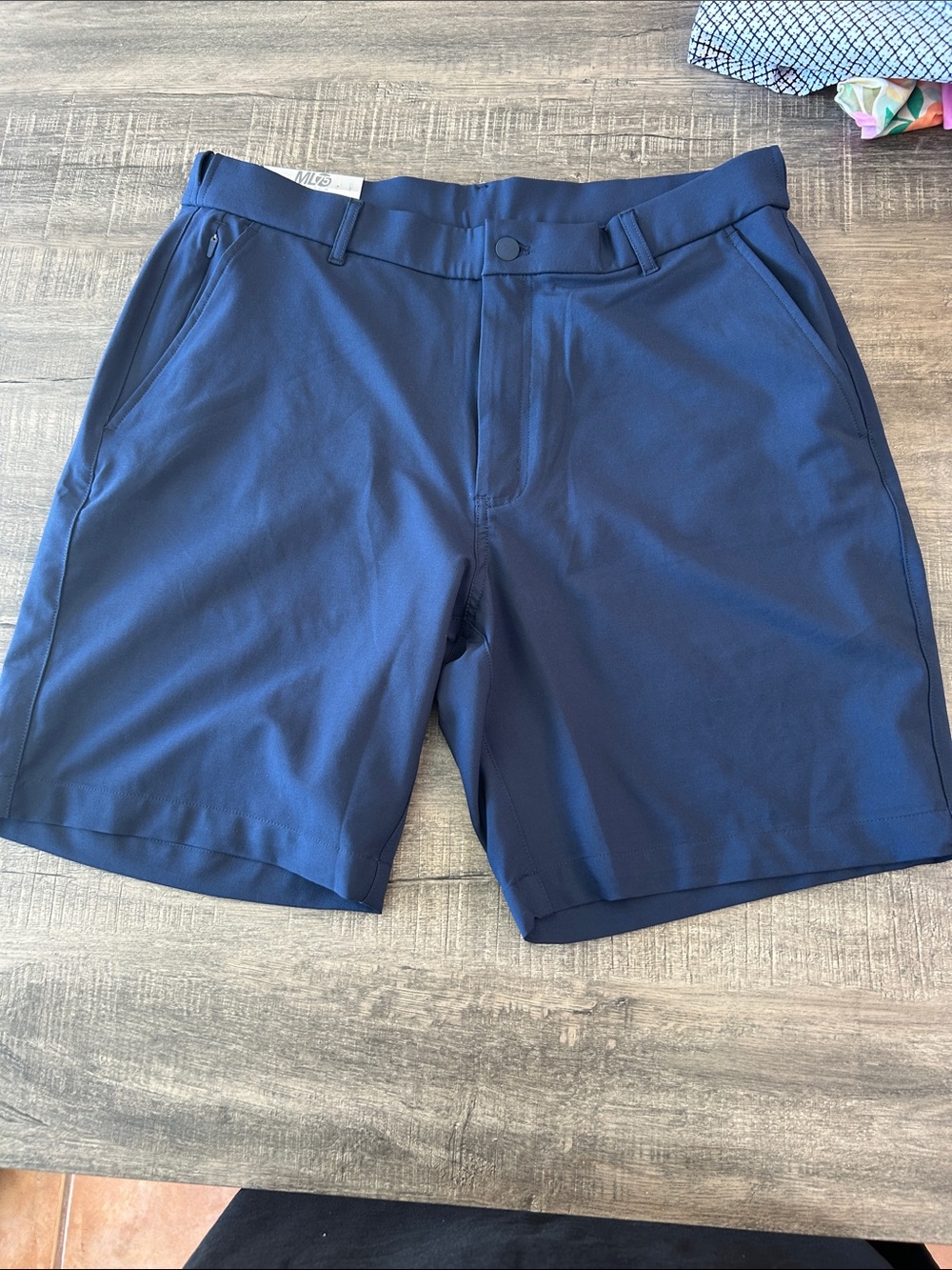 Greg Norman Collection Navy Performance Hybrid Shorts